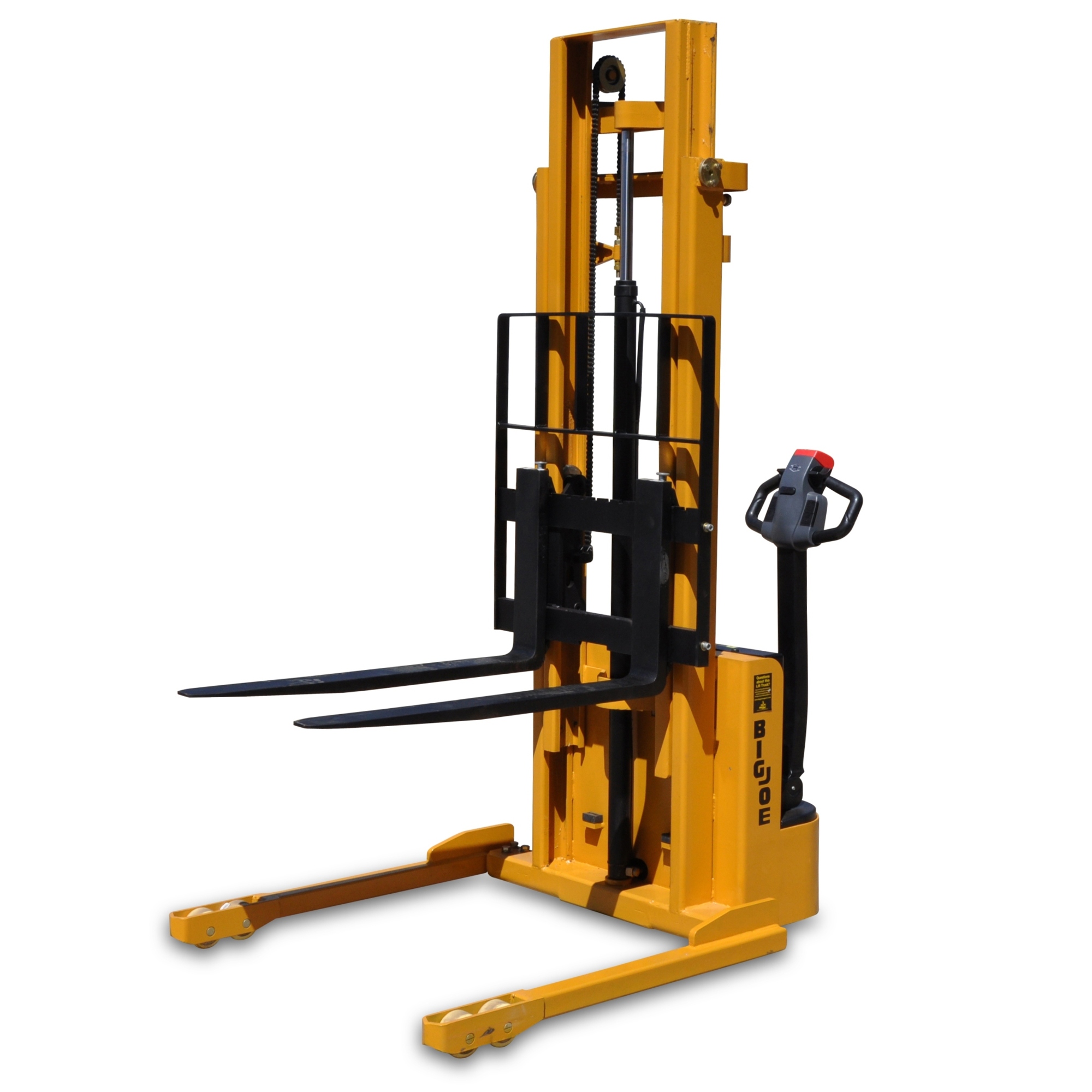 Big Joe, Straddle Legs: 38in. to 50in. in 4in. increments, Capacity 2200 lb, Raised Height 116 in, Lowered Height 2 in, Model# S22-116